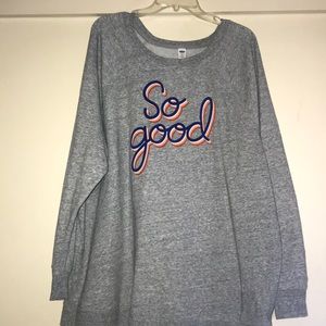 Old Navy gray sweatshirt Xxl